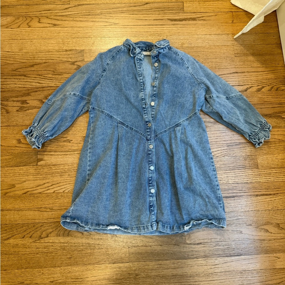 Denim Long Sleeve Dress